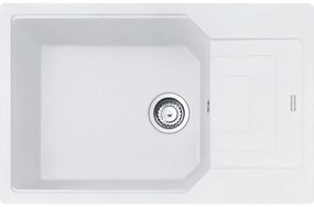 Franke Urban UBG 611-78 XL Polar White Γρανιτένιος Νεροχύτης 60cm