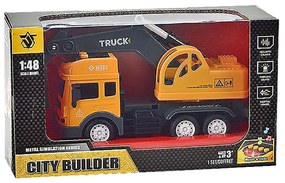 Die cast friction εκσκαφέας με φως + ήχο 27x15x10cm ToyMarkt 902246 70-2226