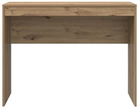 vidaXL Γραφείο artisan δρυς 100 x 40 x 76 εκ. Επεξεργασμένο ξύλο