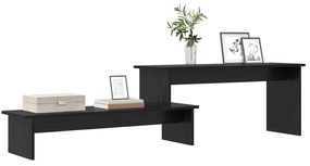 vidaXL Ντουλάπι TV Μαύρη δρυς 180 x 30 x 43 εκ. Επεξεργασμένο ξύλο