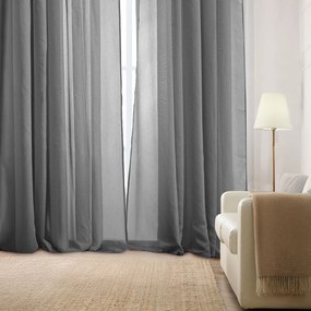 Κουρτίνα (270x280) Με Τρέσα Whitegg K0181-6 Grey