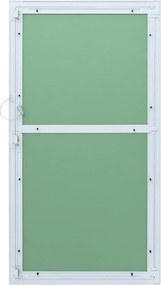 vidaXL Πάνελ Πρόσβασης Πράσινο και Ασημί 55 x 105 εκ
