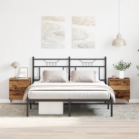 vidaXL Κομοδίνα 2 τεμάχια Παλαιού Ξύλου 40x35x50 εκ. Κατασκευασμένο Ξύλο