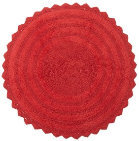 Πατάκι Μπάνιου (Φ70) Viopros Λέσλι Κόκκινο