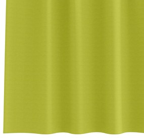 vidaXL Κουρτίνες με κουρτίνες 2 pcs Λαχανί 260 x 140 εκ. Πολυεστέρας