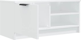 vidaXL Έπιπλα Τηλεόρασης 2 τεμ. Λευκό 80 x 35 x 36,5 εκ. Επεξεργ. Ξύλο