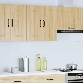 ντουλάπι τοίχου κουζίνας "Kalmar" Sonoma Oak Engineered Wood - Καφέ