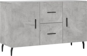 vidaXL Ντουλάπι Γκρι Σκυροδέματος 100 x 36 x 60 εκ. Επεξεργασμένο Ξύλο