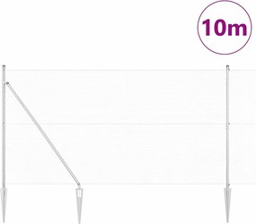 vidaXL Συρματόπλεγμα με ακίδες 10 x 1,5 μ (Π x Υ)