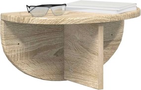 vidaXL Ράφι Τοίχου Δρύς Sonoma 38 x 19 x 19 εκ Επεξεργασμένο ξύλο