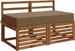 vidaXL Μαξιλάρια Καθίσματος SOEST 100% Πολυεστέρας Taupe
