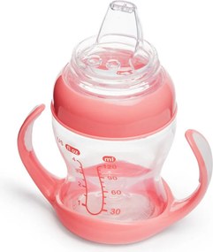 Ποτήρι Εκπαιδευτικό 118ml Munchkin Clear Pink