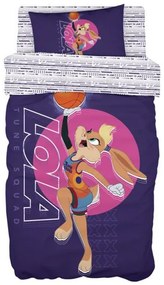 Beauty Home Σετ παπλωματοθήκη μονή Art 6193 Space Jam Lola 165x250 Εμπριμέ