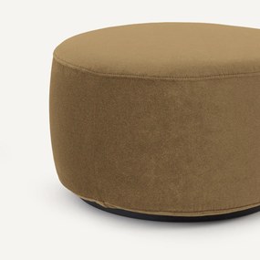 Υποπόδιο XL από λινό βελούδο, Rosebury