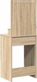 vidaXL Τραπέζι περιποίησης Δρύς Sonoma 50 x 41 x 135 εκ