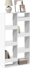 vidaXL Βιβλιοθήκη Λευκή 100x33x175 εκ. από Επεξεργασμένο Ξύλο