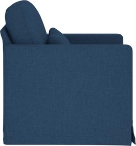 vidaXL Καναπές 180cm Μπλε Μέταλλο