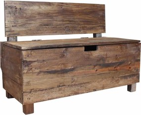 vidaXL Πάγκος 86 x 40 x 60 εκ. από Μασίφ Μαόνι