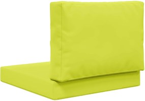 vidaXL Μαξιλάρι Καναπέ Εξωτερικού Χώρου 2 pcs Πράσινο Πολυεστέρας