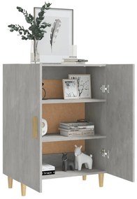 vidaXL Ντουλάπι Γκρι Σκυροδέματος 70 x 34 x 90 εκ. Επεξεργασμένο Ξύλο