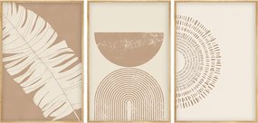 Πίνακας σε καμβά Terpen I pakoworld τρίπτυχος με ψηφιακή εκτύπωση 50x2x70εκ