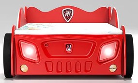 Κρεβάτι παιδικό Monza-Kokkino