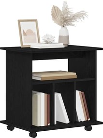 vidaXL Κινητό Ντουλάπι Μαύρη Οξυά 60 x 45 x 55 εκ. Επεξεργασμένο ξύλο