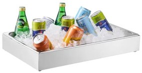 VEVOR Countertop Food Serving Display Container Condiment Dispenser with Lid