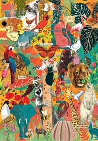 Clementoni Παζλ More is More Collection Animals &amp; Botanics 1000 τμχ - Compact Box