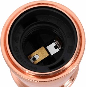 vidaXL Λαμπτήρες 2 τεμάχια Rose Gold E27