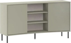 Μπουφές Frem Megapap χρώμα ash green 150x40x81εκ.
