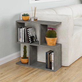 ΒΟΗΘΗΤΙΚΟ ΤΡΑΠΕΖΑΚΙ HOMEMANIA MEGAPAP ΧΡΩΜΑ ΓΚΡΙ ΡΕΤΡΟ 60X20X60ΕΚ.