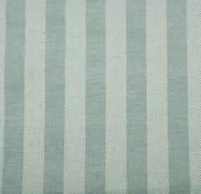 Παπλωματοθήκη Μονή 160x240 Polycotton Σατέν ριγέ 850 Μέντα