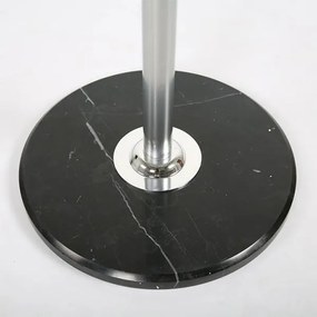 Καλόγερος χρωμίου μαρμάρινη βάση 1,80x38x38εκ.