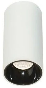 Σποτ Φωτιστικό Οροφής LED 12W Κύλινδρος Downlight Glam Viokef-4240600-Λευκό 4240600
