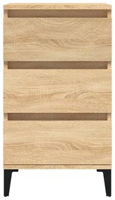 vidaXL Κομοδίνο Sonoma Δρυς 40x35x70 εκ. από Επεξεργασμένο Ξύλο