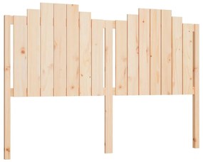 vidaXL Κεφαλάρι Κρεβατιού 166x4x110 εκ. από Μασίφ Ξύλο Πεύκου