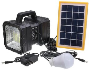 Ηλιακό φως LED Solar Set Jd 998 προβολέας και λάμπα