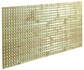 Ξύλινο Καφασωτό Privacy ίσιο 2x2 122 x 240εκ