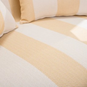 Σετ ριχτάρια Τριθέσιο 180x300 και Διθέσιο 180x250 - Gella 14 Yellow Gella 14 set