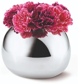 Βάζο Bella 202005 20x20x15cm Inox Philippi Stainless Steel