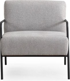 Πολυθρόνα Μπερ΄ζερα - Eti - Χρώμα Γκρι - 70x90x75εκ