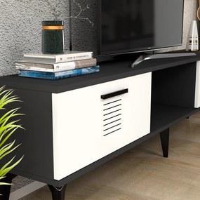 TV Stand Asimo - Anthracite, White Anthracite
White