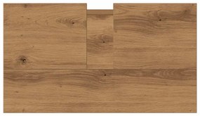 vidaXL Ντουλάπι μπάνιου Δρυς τεχνίτης 58x33x60 cm Κατασκευασμένο ξύλο