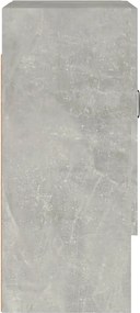 vidaXL Ντουλάπι Τοίχου Γκρι Σκυρ. 60x31x70 εκ. Επεξεργασμένο Ξύλο