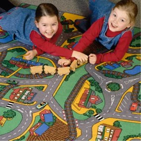 Eco-Carpet Παιδική Μοκέτα 140x200 - Playtime Πολύχρωμη