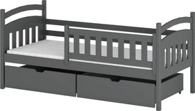 TERRY 80x200 graphite children's bed Lano Furniture