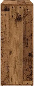 vidaXL Sideboard Παλιό ξύλο 60x30x75 cm Ξύλο μηχανής