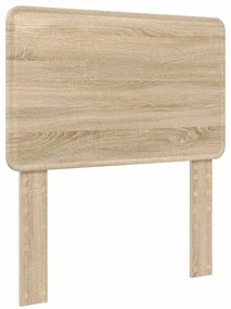 vidaXL Κεφαλάρι με κεφαλάρι Δρύς Sonoma 80 cm Επεξεργασμένο ξύλο