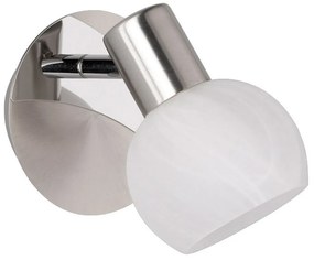 Φωτιστικό Τοίχου - Απλίκα Antibes R80171007 1xE14 28W 12x11x17cm Nickel Mat RL Lighting Metal